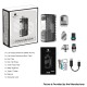 [Ships from Bonded Warehouse] Authentic Lost Vape Centaurus G80s AIO Pod Mod Kit - Gun Metal Iron, VW 5~80W, 1 x 18650, 5ml