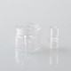 Rekavape Replacement Top Cap Tank with Drip Tip for Kuma 22mm RTA 3.5ml - Translucent, PC