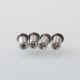 Mods House Ghost Style Boro RBTA for BB / Billet / Boro Mod - Black, 4.2ml, 8 PCS Pins 0.9, 1.2, 1.5, 1.8, 2.2, 2.5, 3, 3.5mm