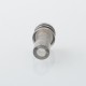 510 MTL Drip Tip for RDA / RTA / RDTA Atomizer - Translucent Black, PC