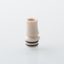 510 DL Drip Tip for RDA / RTA / RDTA Atomizer - Beige, PEEK