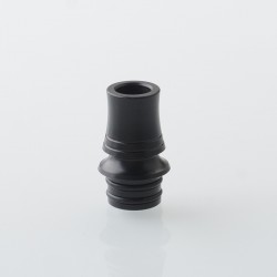 510 DL Drip Tip for RDA / RTA / RDTA Atomizer - Black, POM