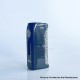 Rekavape Stratum V6S Style 60W VW Box Mod - Bright Black, 1~60W, 1 x 18650, POM + SS