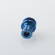Rekavape Unkwn Style Drip Tip for BB / Billet / Boro AIO Box Mod - Blue, 316 Stainless Steel