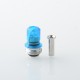 Rekavape Mission Boro Tips V2 ARC Style Drip Tip for BB / Billet Boro Mod - Blue, Resin