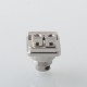 Rekavape Psychomod Xcentred Style RBA Bridge for Billet / BB / Boro Mod - Silver, 316SS, 5 PCS Air Pin 1.5 / 2.0 / 3 / 3.5 / 4mm
