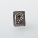 Rekavape Psychomod Xcentred Style RBA Bridge for Billet / BB / Boro Mod - Silver, 316SS, 5 PCS Air Pin 1.5 / 2.0 / 3 / 3.5 / 4mm