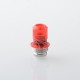 Rekavape Mission Dotaio Tips V2 ARC Style AIO Drip Tip for dotMod dotAIO V1 / V2 Pod - Red, Resin