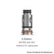 [Ships from Bonded Warehouse] Authentic SMOK D-Coil Replacement Coil for X-PRIV Solo Kit / TF-D Tank - Mesh 0.23ohm (5 PCS)