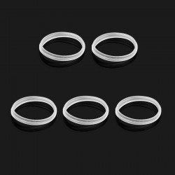 Authentic SmokTech TFV4 Mini Replacement Silicone Sealing O-Ring - Translucent (5 PCS)