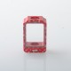 Rekavape Mission XV LE Rocket Style Boro Tank for SXK BB / Billet AIO Box Mod Kit - Red, Aluminum Alloy