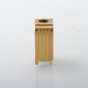 Authentic ThunderHead Creations Blaze Sliding Empty Boro Tank for BB / Billet / Boro Box Mod - Gold, Single Glass