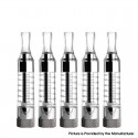 [Ships from Bonded Warehouse] Authentic Kangertech T3S eGo Clearomizer Tank Atomizer - Clear, 3.0ml, 1.8ohm, 14mm (5 PCS)