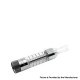 [Ships from Bonded Warehouse] Authentic Kangertech T3S eGo Clearomizer Tank Atomizer - Clear, 3.0ml, 1.8ohm, 14mm (5 PCS)