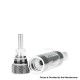 [Ships from Bonded Warehouse] Authentic Kangertech T3S eGo Clearomizer Tank Atomizer - Clear, 3.0ml, 1.8ohm, 14mm (5 PCS)