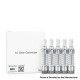 [Ships from Bonded Warehouse] Authentic Kangertech T3S eGo Clearomizer Tank Atomizer - Clear, 3.0ml, 1.8ohm, 14mm (5 PCS)