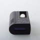 Rekavape BMM.38 Aio Style DNA60 60W Boro Box Mod - Black ODB Pattern, 1~60W, 1 x 18650 / 21700, 3D Print, Evolv DNA60 Chipset