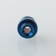 Replacement Drip Tip + Fire Button + VW Button Set for dotMod x Sturdy MFG Co Mod - Blue, Stainless Steel