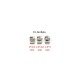 Skyline R Style RTA Rebuildable Tank Atomizer Full Kit w/ MTL + RDL Airdisks - Silver, 3.2ml, 22mm Dia