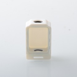 Kooroo Style Style Boro Tank for SXK BB / Billet / Boro Box Mod Kit - White, POM