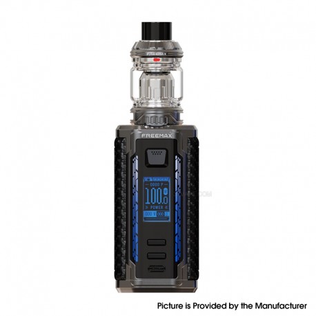[Ships from Bonded Warehouse] Authentic FreeMax Maxus 3 200W Box Mod Kit with M Pro 3 Tank - Gunmetal, 2 x 18650, VW 5~200W