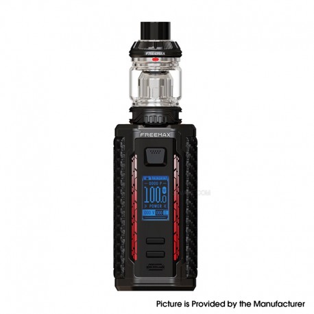 [Ships from Bonded Warehouse] Authentic FreeMax Maxus 3 200W Box Mod Kit with M Pro 3 Tank - Black, 2 x 18650, VW 5~200W