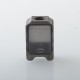 Authentic ThunderHead Creations Blaze Bridge with Sliding Boro Tank for BB / Billet / Boro Box Mod - Gun Metal, Single Glass