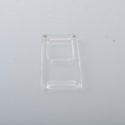 Authentic MK Mods Replacement Panel Plate for Veepon Tita X2 AIO Boro Mod - Translucent, Acrylic (1 PC)