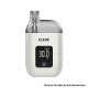 [Ships from Bonded Warehouse] Authentic Eleaf Iore Pebble 30W Pod System Kit - Milk White, 1100mAh, 6.5ml, 0.6ohm