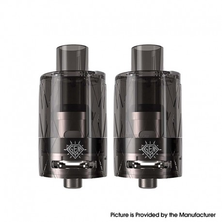 [Ships from Bonded Warehouse] Authentic FreeMax Gemm Disposable Tank Atomizer 4ml - Black, G2 0.5ohm (2 PCS)