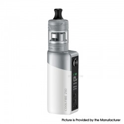 [Ships from Bonded Warehouse] Authentic Innokin Coolfire Z60 Box Mod Kit with Zlide Top Tank - White, 2500mAh, 3ml, 0.3 / 0.6ohm