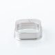 [Ships from Bonded Warehouse] Authentic VandyVape Pulse AIO.5 Pod Replacement Metal Square Button Ring - Stainless Steel