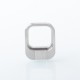 [Ships from Bonded Warehouse] Authentic VandyVape Pulse AIO.5 Pod Replacement Metal Square Button Ring - Stainless Steel