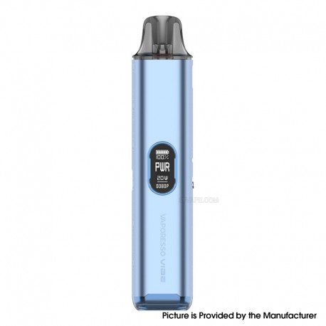 [Ships from Bonded Warehouse] Authentic Vaporesso Vibe Pod System Kit - Sky Blue, 1100mAh, 4.5ml, 1.0ohm