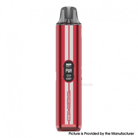 [Ships from Bonded Warehouse] Authentic Vaporesso Vibe Pod System Kit - Racing Red, 1100mAh, 4.5ml, 1.0ohm