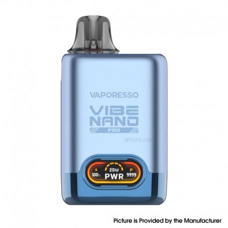 [Ships from Bonded Warehouse] Authentic Vaporesso Vibe Nano Pro Pod System Kit - Sky Blue, 1500mAh, 4.5ml, 1.0ohm