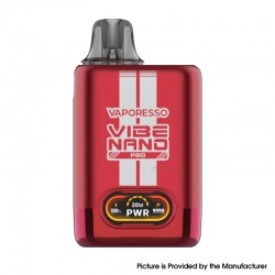 [Ships from Bonded Warehouse] Authentic Vaporesso Vibe Nano Pro Pod System Kit - Racing Red, 1500mAh, 4.5ml, 1.0ohm