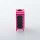 Kooroo Style Style Boro Tank for SXK BB / Billet / Boro Box Mod Kit - Pink, Aluminum
