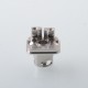 909 Xtra Style RBA Bridge with Boro Tank for Billet Boro / dotMod dotAIO Mod - Silver, 2, 2.5, 3, 3.5, 4mm