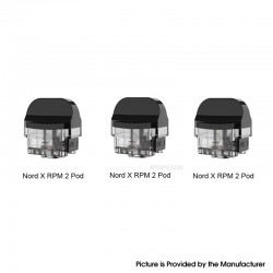 [Ships from Bonded Warehouse] Authentic SMOKTech Nord X Empty Pod Cartridge 6ml - Compatible with RPM 2 Coil (3 PCS)