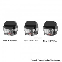 [Ships from Bonded Warehouse] Authentic SMOKTech Nord X Empty Pod Cartridge 6ml - Compatible with RPM Coil (3 PCS)