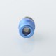 Rekavape Mission XV KB2 Style Replacement Integrated Drip Tip + Button Set for dotMod dotAIO V2 Pod - Blue
