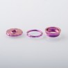 Authentic MK MODS Titanium Connectors and Screws for Aspire Raga Aio Boro Mod - Magenta
