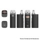 [Ships from Bonded Warehouse] Authentic Uwell EM2 40W Pod System Kit - Shiny Gray, 1200mAh, 4.5ml, 0.3 / 0.6ohm