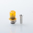 Rekavape Mission Boro Tips V2 ARC Style Drip Tip for BB / Billet Boro Mod - Yellow, Resin