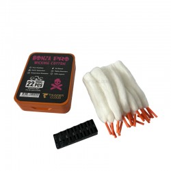 Authentic Thunder Cloud Bonza Pro Shoelace Wicking Cotton with Coil Leg Trim Tool - 3.0mm / 3.5mm (22 PCS)
