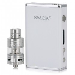 Authentic SmokTech SMOK Micro One Starter Kit 80W TC 4400mAh VW Mod + Micro TFV4 Tank - White, 2.5mL, 0.3 Ohm