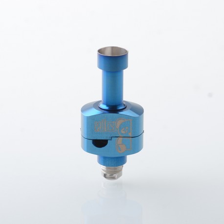 Wick'd Bridg'D Alpha Style RBA Bridge for Billet / Boro Mod - Blue, 7 PCS Air Pin 1.2, 2.0, 2.5, 3.0, 3.5, 4.0, 4.5mm