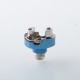 Wick'd Bridg'D Alpha Style RBA Bridge for Billet / Boro Mod - Blue, 7 PCS Air Pin 1.2, 2.0, 2.5, 3.0, 3.5, 4.0, 4.5mm
