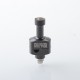 Wick'd Bridg'D Alpha Style RBA Bridge for Billet / Boro Mod - Black, 7 PCS Air Pin 1.2, 2.0, 2.5, 3.0, 3.5, 4.0, 4.5mm
